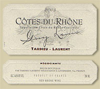 les-vieilles-vignes-2003 Guy Louis C�tes-du-Rh�ne  