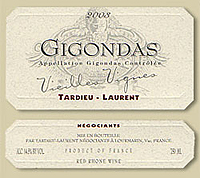 les-vieilles-vignes-2003 Gigondas Vieilles Vignes Gigondas  